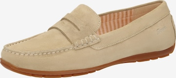 SIOUX Mocassins in Beige: voorkant