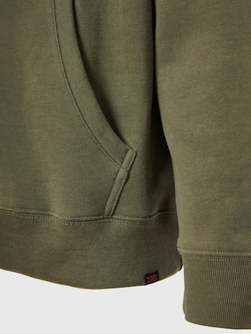 Sweat-shirt Funky Buddha en vert