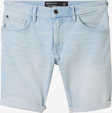 TOM TAILOR DENIM Regular Shorts in Blau: predná strana