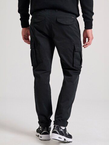 Regular Pantalon cargo Funky Buddha en noir
