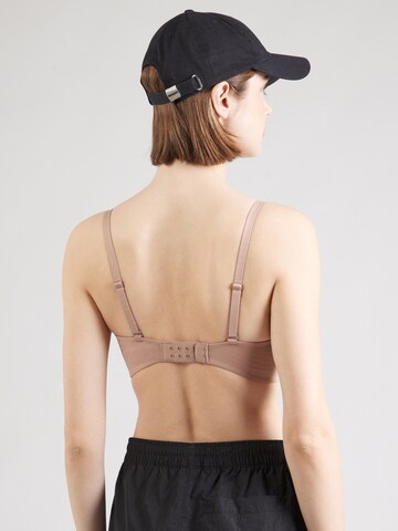 NIKE - Bustier Sujetador deportivo 'ALATE MINIMALIST' en beige