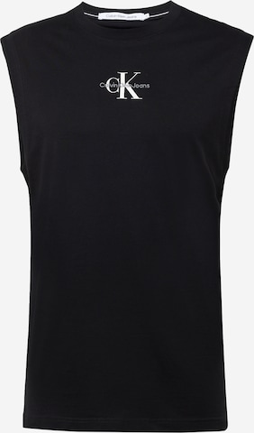 T-Shirt Calvin Klein Jeans en noir : devant