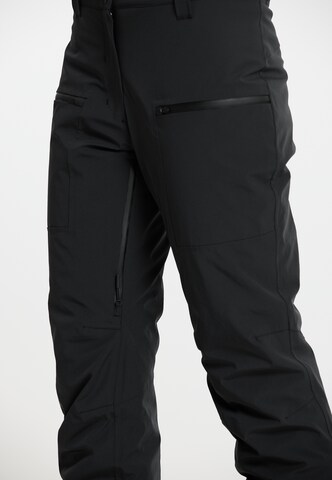 SOS Flared Outdoorbroek 'Straja' in Zwart