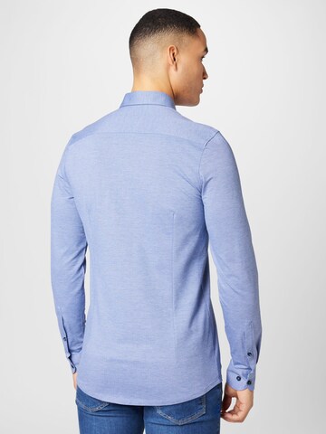 OLYMP Regular fit Button Up Shirt in Blue