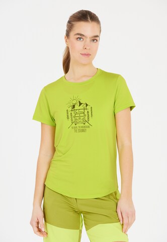 Whistler T-Shirt 'Tergo' in Gelb: Vorderseite