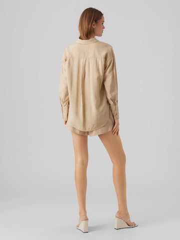 VERO MODA Bluse 'LENA' in Beige