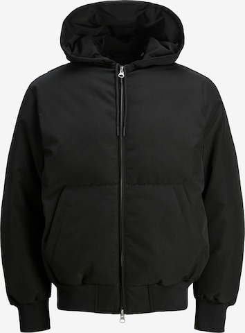 Veste mi-saison 'JCOCollective' JACK & JONES en noir : devant