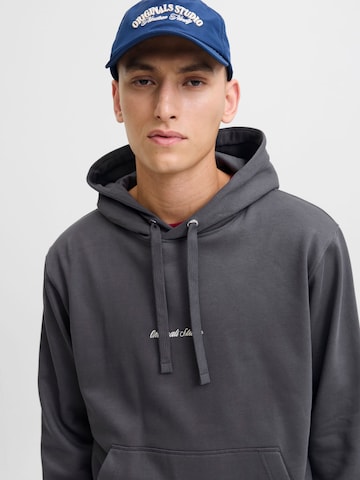 Sweat-shirt 'JORNORREBRO' JACK & JONES en gris