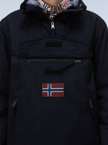 NAPAPIJRI Funktionsjacke 'Rainforest' in Schwarz