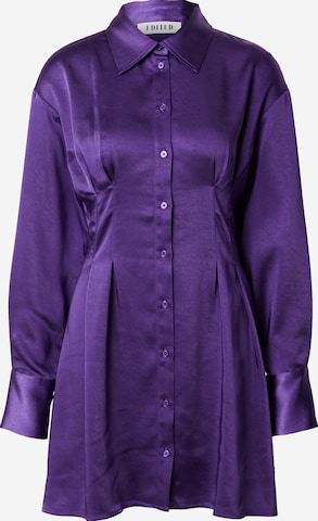 EDITED - Vestidos camiseiros 'Charleen' em roxo: frente