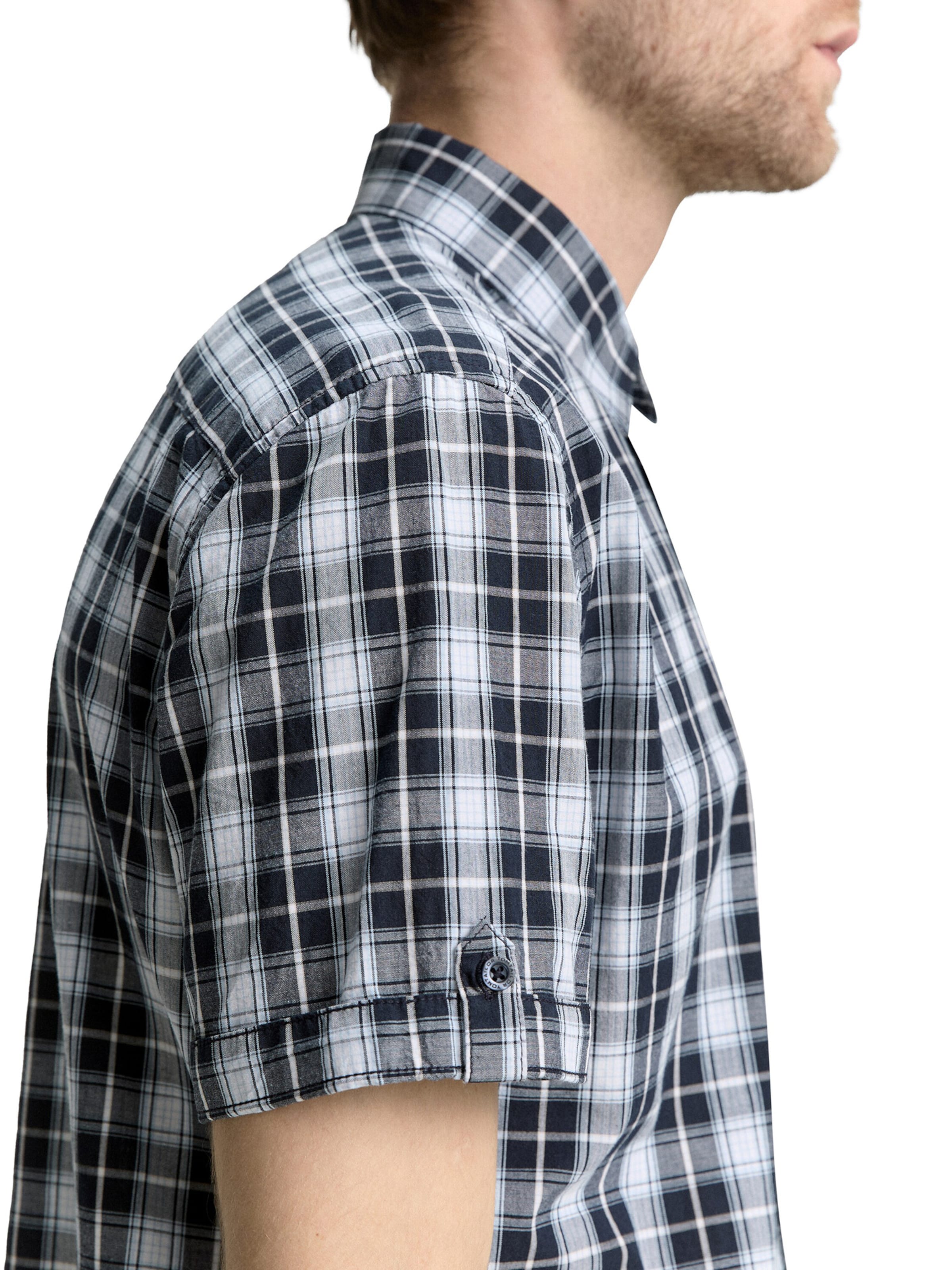 TOM TAILOR - Regular Fit Camisa em azul