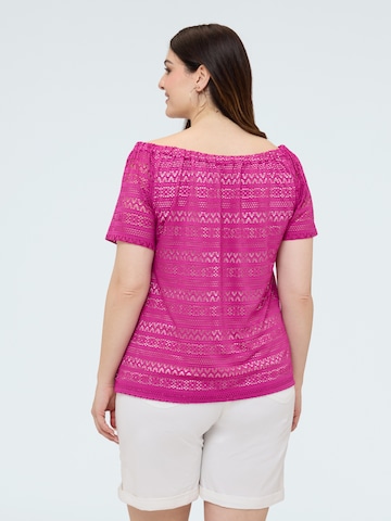 T-shirt Fiorella Rubino en rose