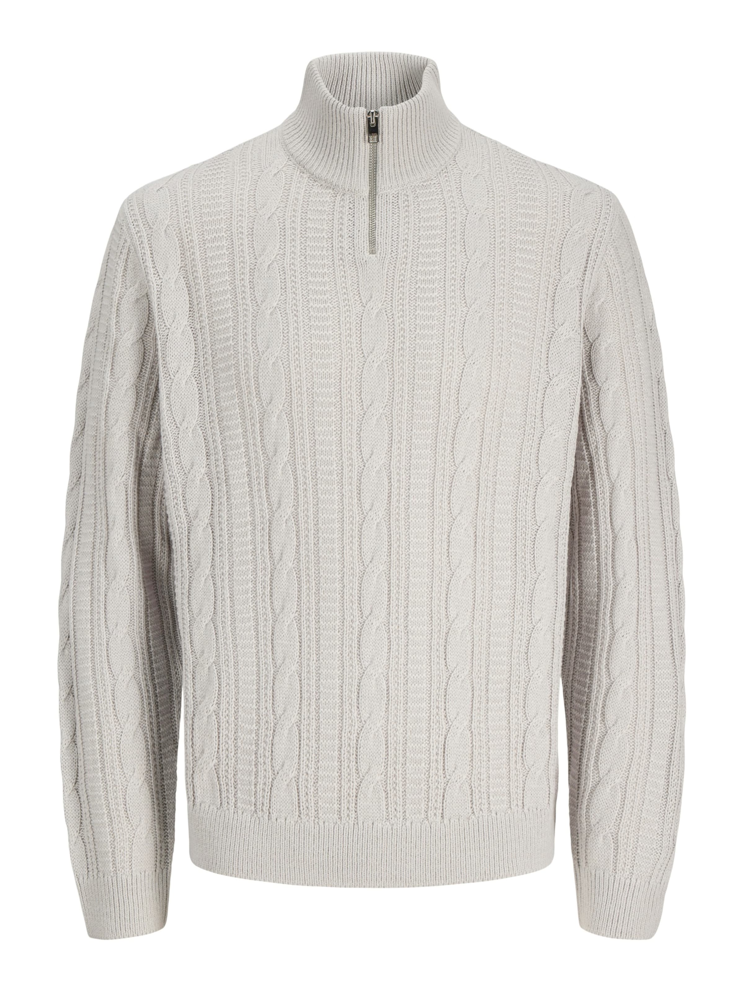 JJ Rebel Πουλόβερ 'JREBLUKE' σε γκρι: μπροστά