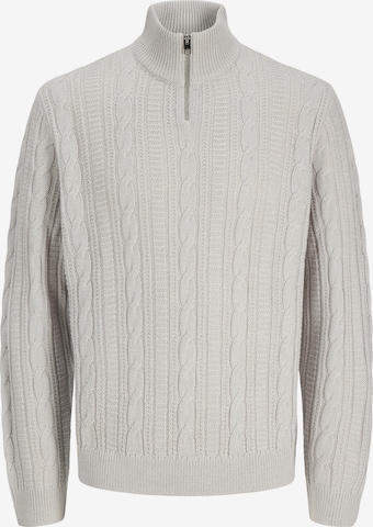 Pull-over 'JREBLUKE' JJ Rebel en gris : devant