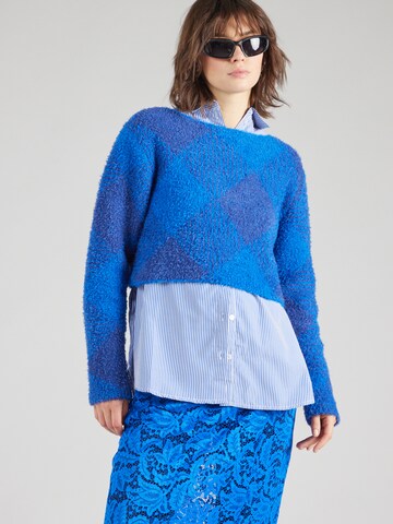 WEEKDAY Pullover 'Hera' in Blau