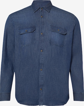 s.Oliver Overhemd in Blauw: voorkant