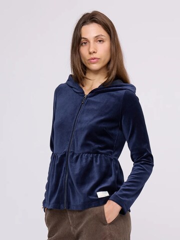 Odd Molly Gebreid vest in Blauw: voorkant