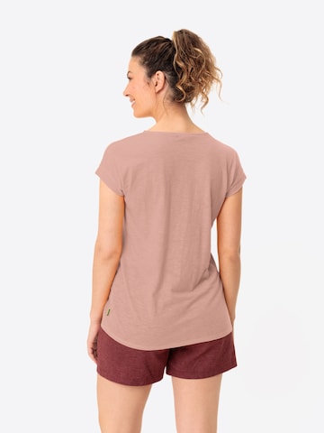 VAUDE Performance shirt 'Moja' in Beige