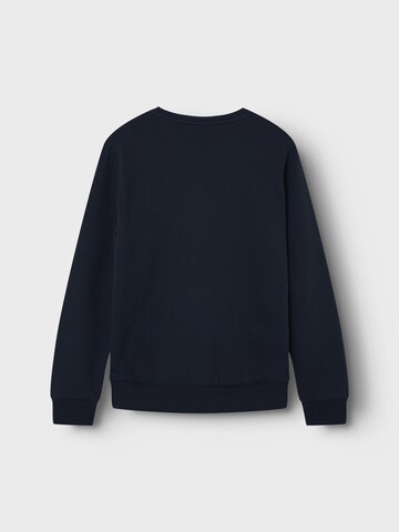 NAME IT Sweatshirt 'Fußball' in Blau