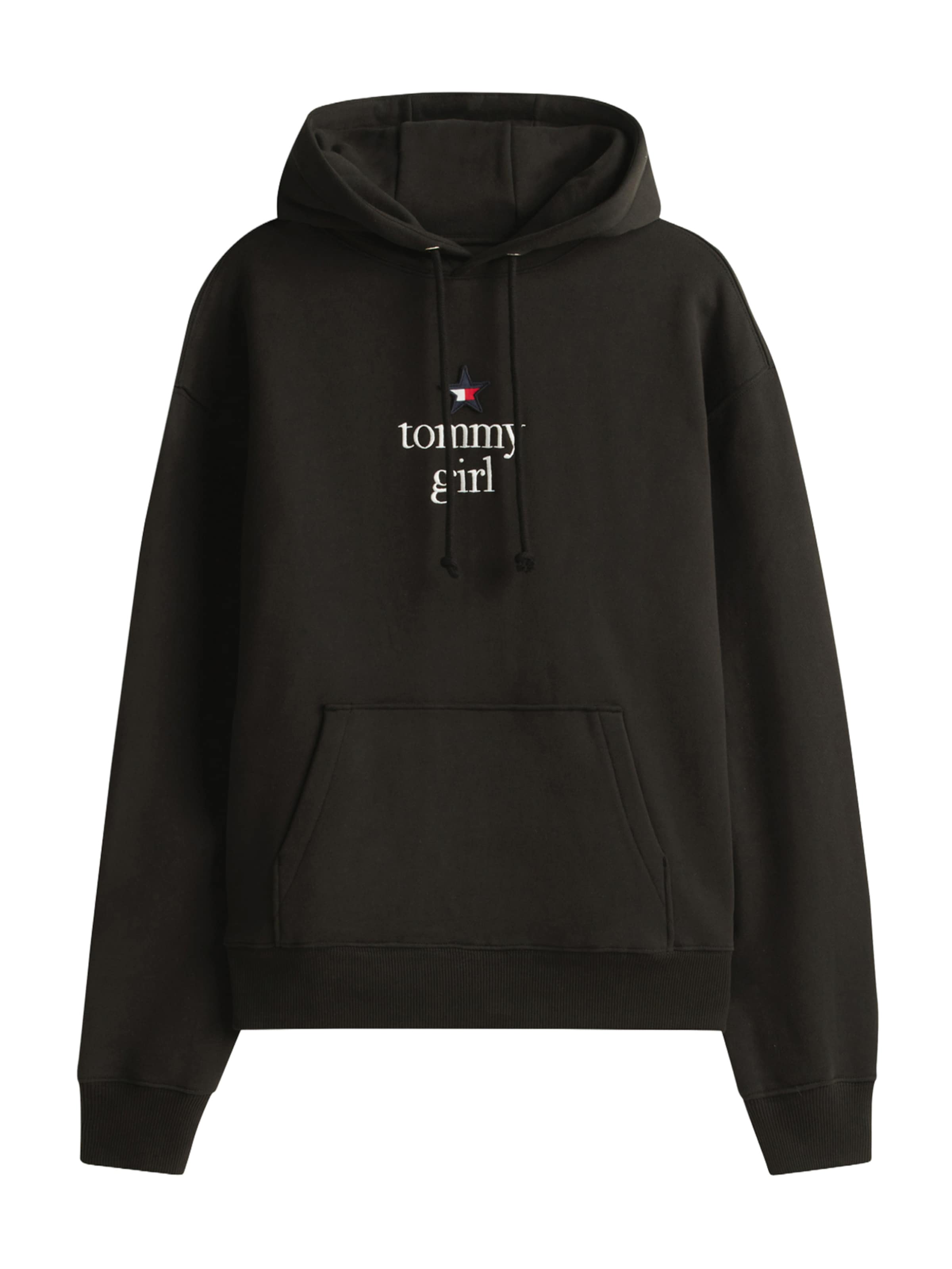 Tommy Jeans Sweatshirt i svart: framsida