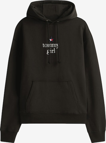 Sweat-shirt Tommy Jeans en noir : devant