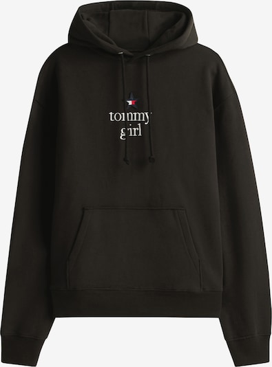 Tommy Jeans Sweater majica u crna / bijela, Pregled proizvoda