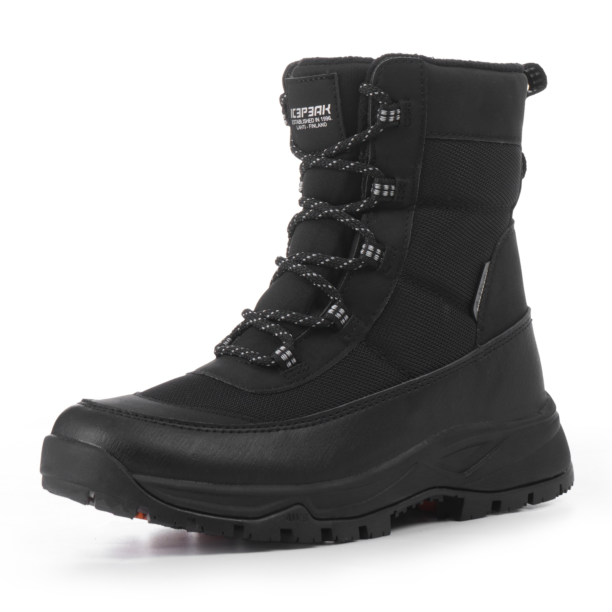 ICEPEAK Snowboots in Schwarz: Vorderseite