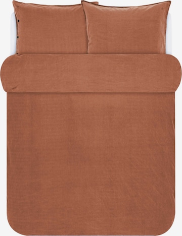 Marc O'Polo Duvet Cover 'Senja' in Brown: front
