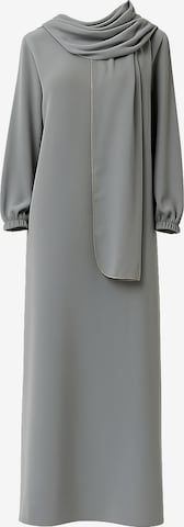 Robe Elara en gris : devant