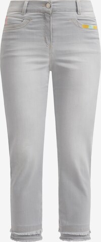 Coupe slim Jean 'Chocci' Recover Pants en gris : devant