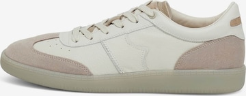 Baskets basses Boggi Milano en beige : devant