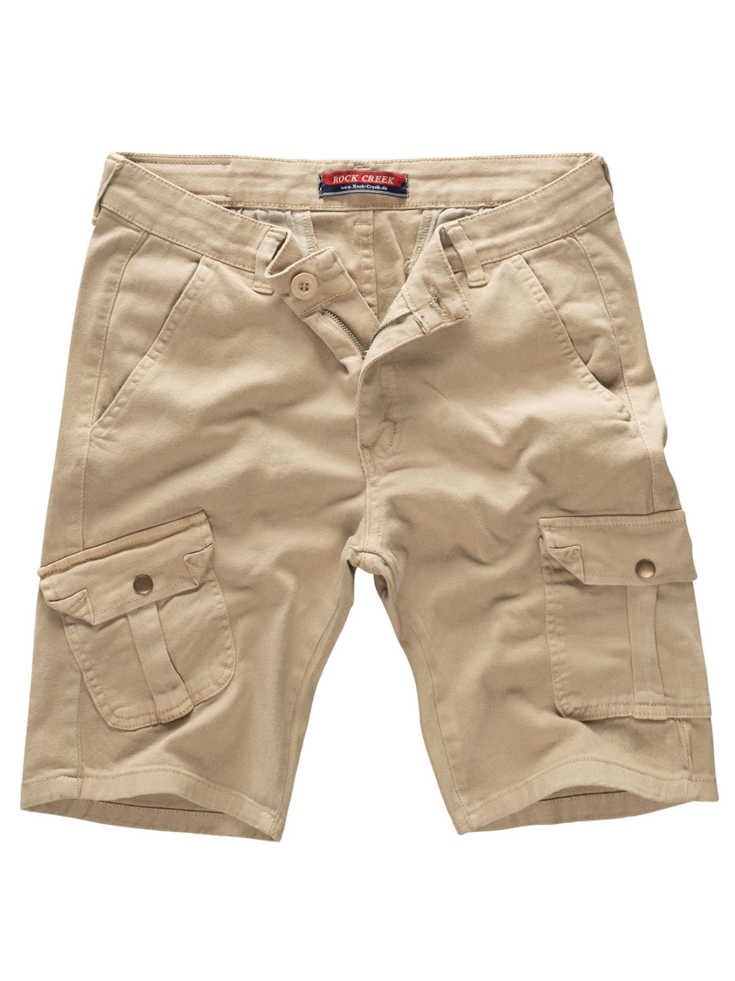 Rock Creek Shorts in Beige: Vorderseite