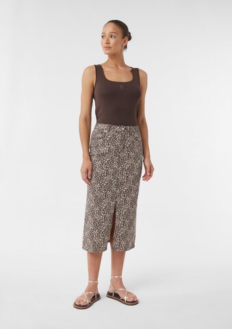 comma casual identity Skirt in Beige: front