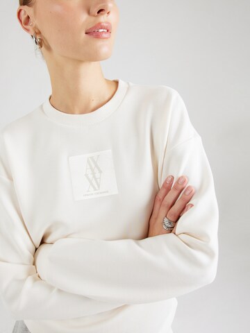 ARMANI EXCHANGE Sweatshirt in White