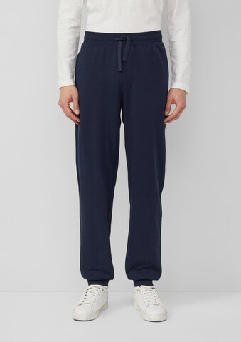 s.Oliver Tapered Broek 'Detroit' in Blauw: voorkant