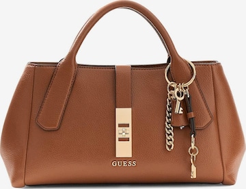 GUESS Handtasche in Braun: Vorderseite