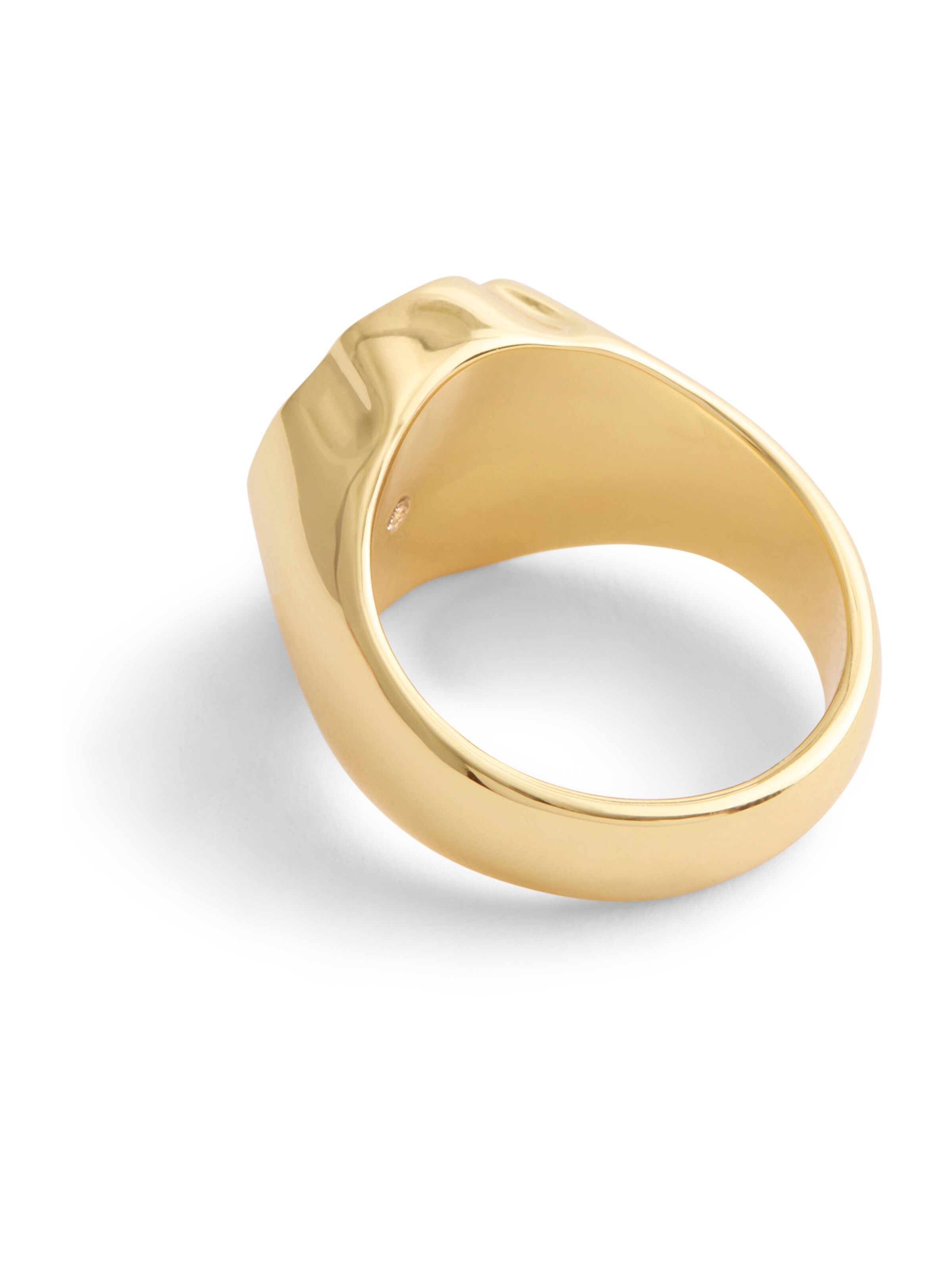 COACH - Anillo 'TEAROSE COCKTAIL' en oro