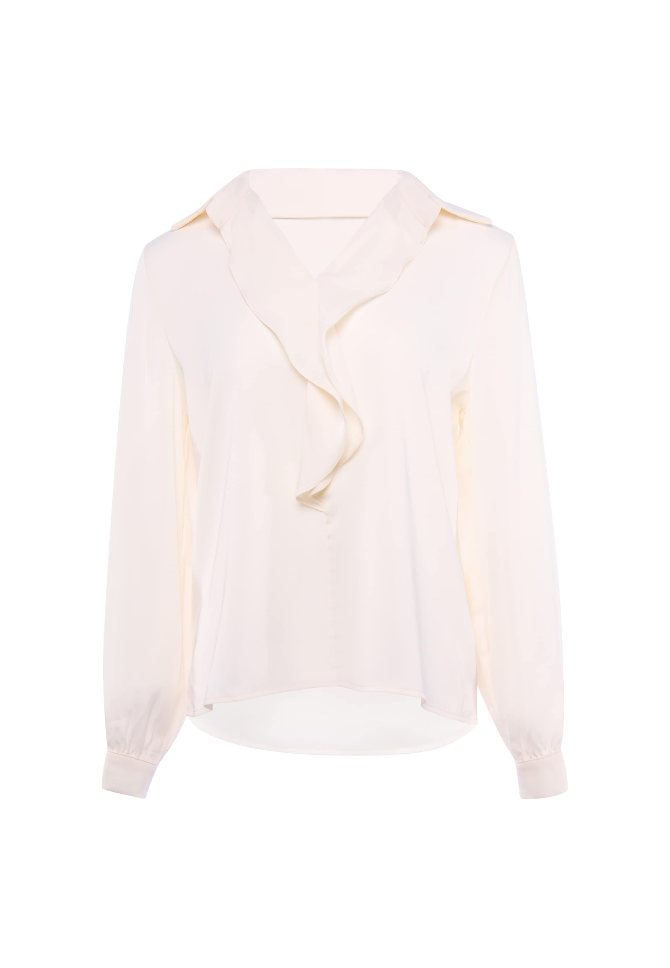 usha BLACK LABEL Blouse in Beige: voorkant