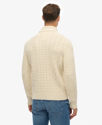 Pull-over Superdry en blanc