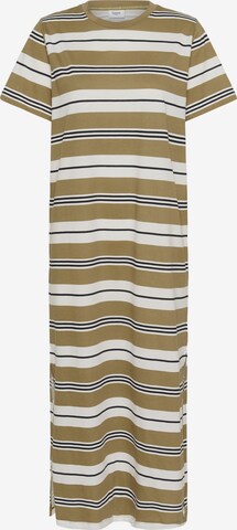 SAINT TROPEZ Kleid 'Faria' in Braun: Vorderseite