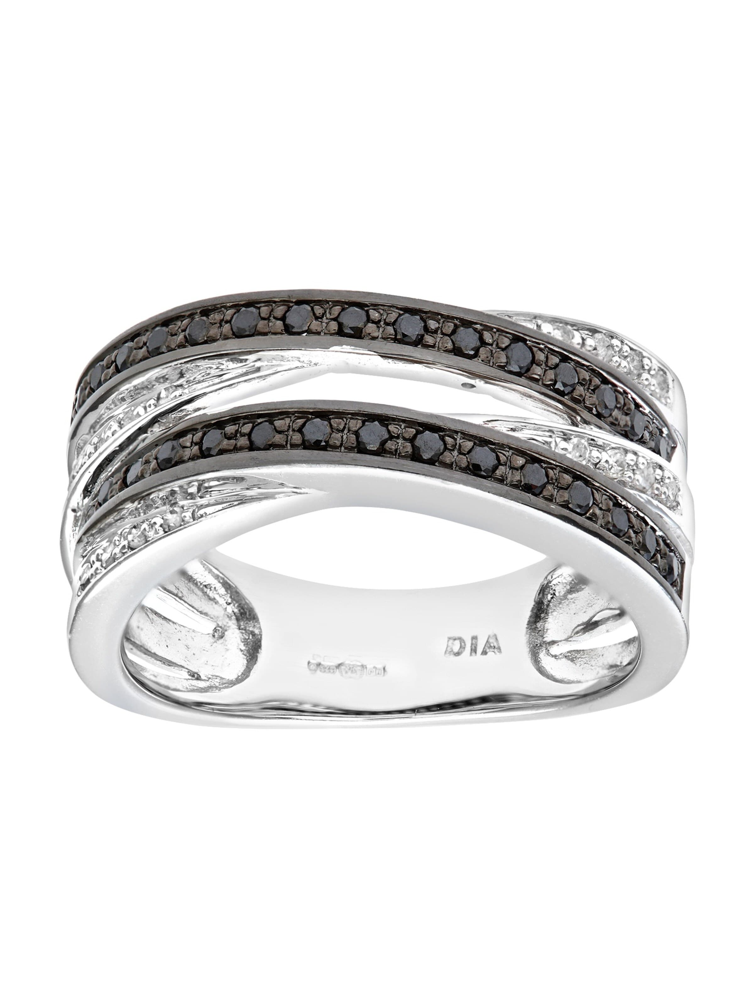 DIAMANT LETERNEL Ring in Zilver: voorkant