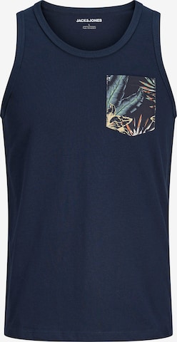 Jack & Jones Plus Unterhemd 'JJHONOLULU' in Blau: Vorderseite