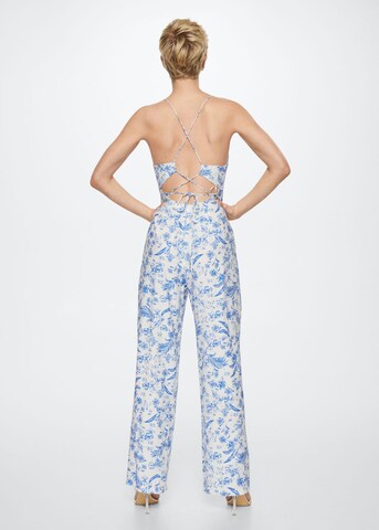 MANGO Jumpsuit 'Cuqui' in Blau