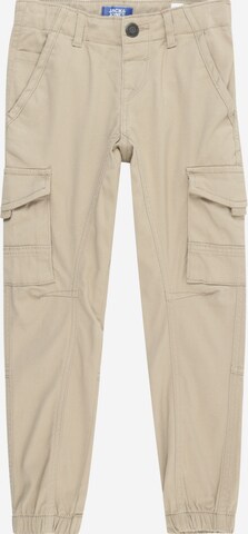 Pantalon 'PAUL FLAKE' Jack & Jones Junior en beige : devant