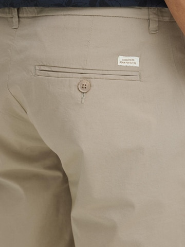 BLEND Slim fit Chino trousers ' BHMason ' in Beige