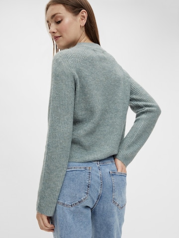 PIECES Pullover 'Ellen' in Grau