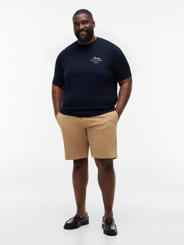 Tricou de la Tommy Hilfiger Big & Tall pe albastru