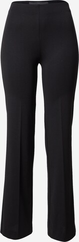 DRYKORN Regular Trousers with creases 'Alive' in Black: front