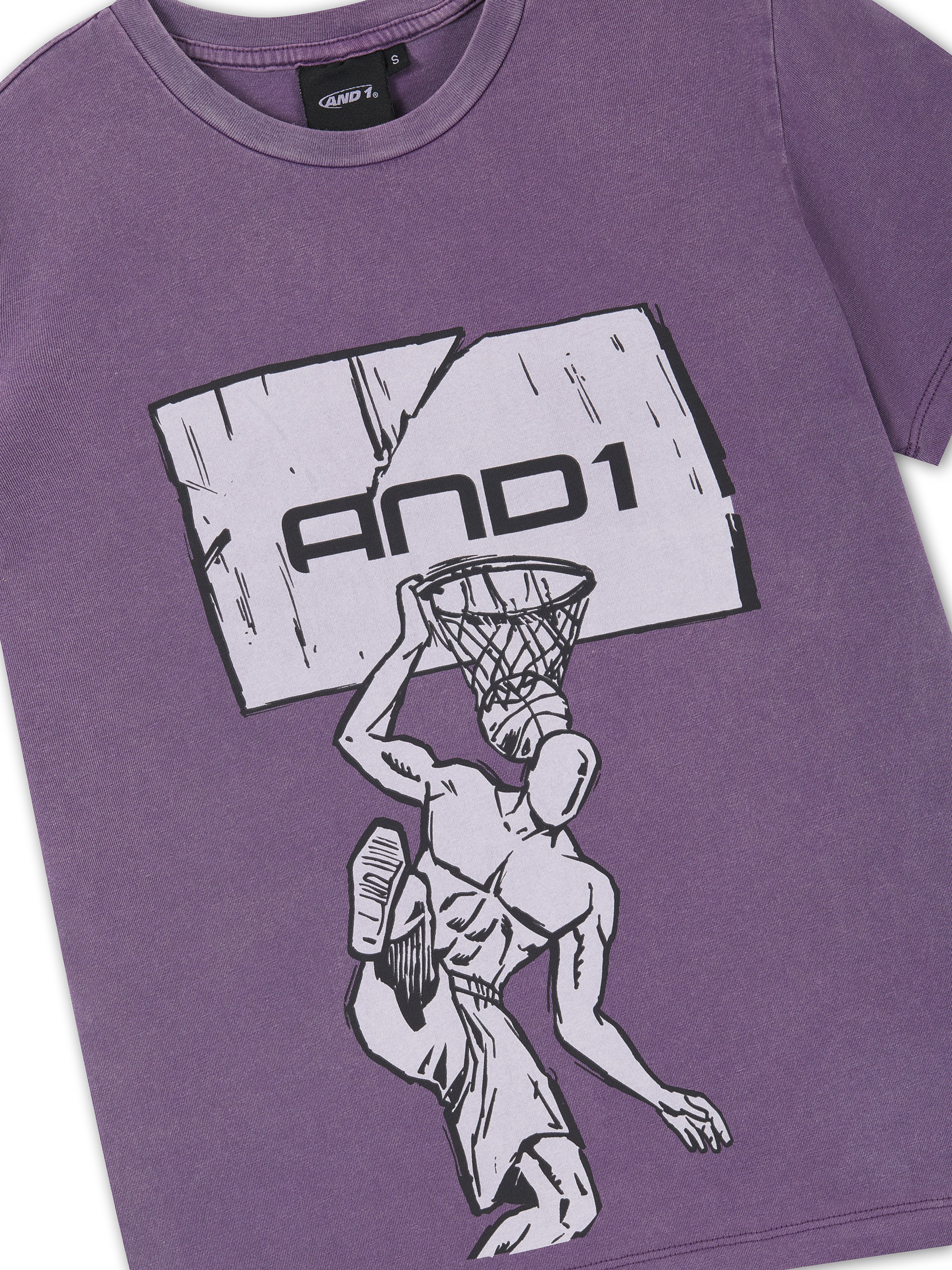 AND1 - Camiseta en lila