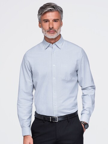 Ombre - Camisa en azul: frente